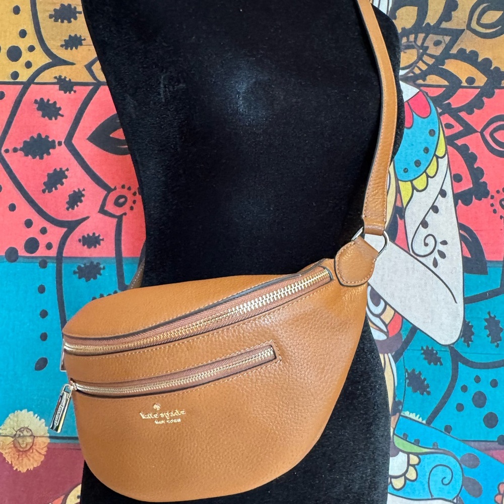Kate Spade Tan Leather Belt Bag *Brand New , No Tags